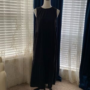 Spirit of grace beautiful dark gray cotton dress